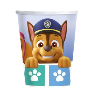 Kubeczki urodzinowe Psi Patrol, 8 szt. 250 ml