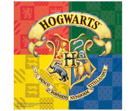 Serwetki papierowe Harry Potter, rozm. 33 x 33 cm, 20 szt. Serwetki papierowe Harry Potter, rozm. 33 x 33 cm, 20 szt.