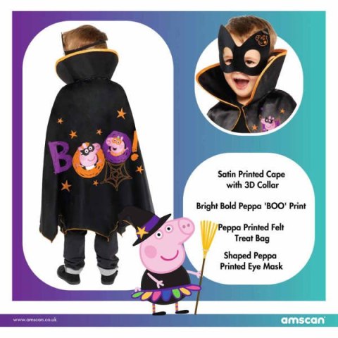 Strój, Kostium przebranie Peppa Halloween 3-6 lat Strój, Kostium przebranie Peppa Halloween 3-6 lat
