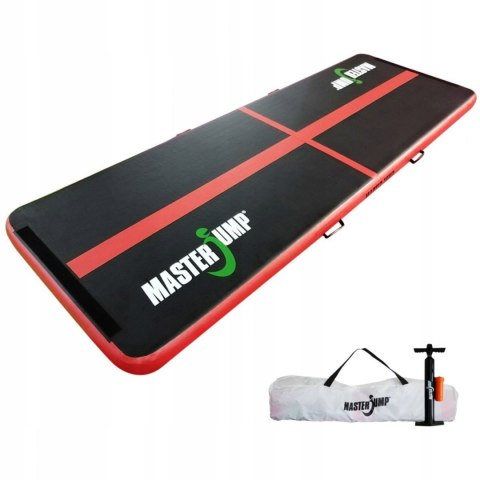 AirTrack Dmuchana Mata Gimnastyczna MASTER 300 x 100 x 10 cm Black-Red AirTrack Dmuchana Mata Gimnastyczna MASTER 300 x 100 x 10 cm Black-Red