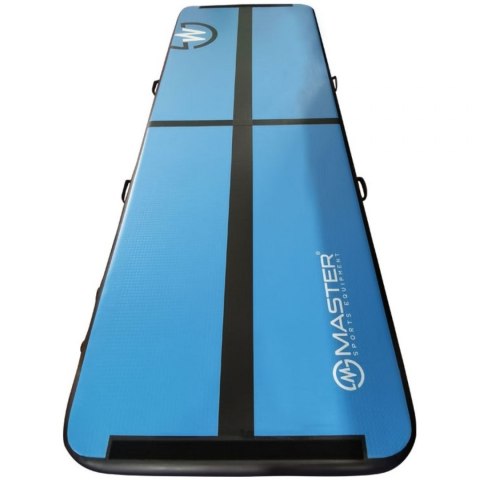 AirTrack Dmuchana Mata Gimnastyczna MASTER 300 x 100 x 10 cm Blue-Black AirTrack Dmuchana Mata Gimnastyczna MASTER 300 x 100 x 10 cm Blue-Black