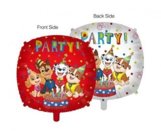 Balon foliowy Psi Patrol z ciężarkiem, 46cm