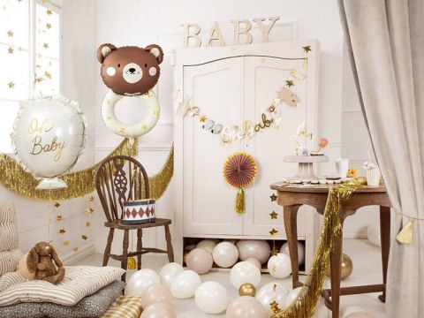 Balon foliowy na Baby Shower "Oh Baby", 53x69 cm Balon foliowy na Baby Shower "Oh Baby", 53x69 cm