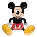 Balon foliowy siedzący myszka Mickey, 45cm Balon foliowy siedzący myszka Mickey, 45cm