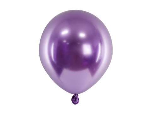 Balony lateksowe Glossy, Chrome, Fioletowe, 12cm, 50 szt. Balony lateksowe Glossy, Chrome, Fioletowe, 12cm, 50 szt.