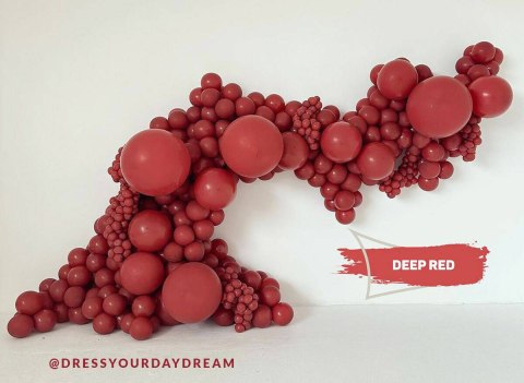 Balony lateksowe Kalisan Deep Red, czerwony 30 cm, 100 szt. Balony lateksowe Kalisan Deep Red, czerwony 30 cm, 100 szt.