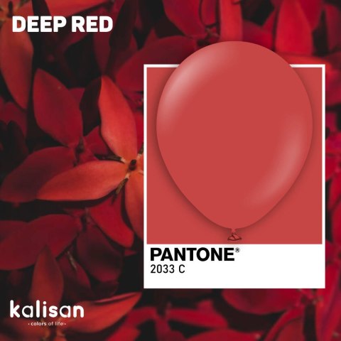Balony lateksowe Kalisan Deep Red, czerwony 30 cm, 100 szt. Balony lateksowe Kalisan Deep Red, czerwony 30 cm, 100 szt.