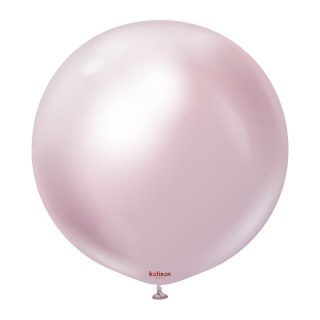 Balony lateksowe Kalisan Mirror Pink Gold, różowy, 45 cm, 1 szt.