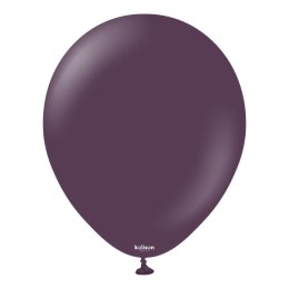 Balony lateksowe Kalisan Plum, fioletowy 30cm, 100 szt.