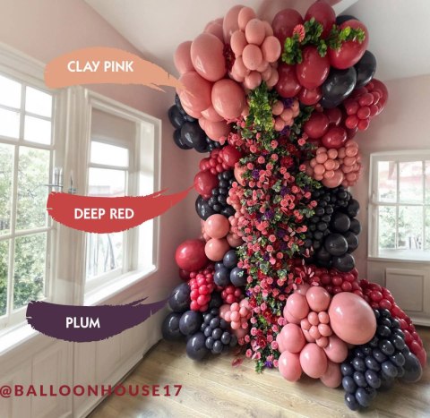 Balony lateksowe Kalisan Plum, fioletowy 45 cm, 25 szt. Balony lateksowe Kalisan Plum, fioletowy 45 cm, 25 szt.