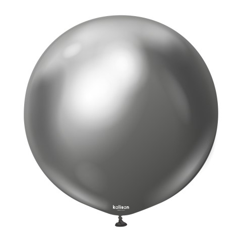 Balony lateksowe Mirror Space Grey, szary, 45 cm, 1 szt. Balony lateksowe Mirror Space Grey, szary, 45 cm, 1 szt.