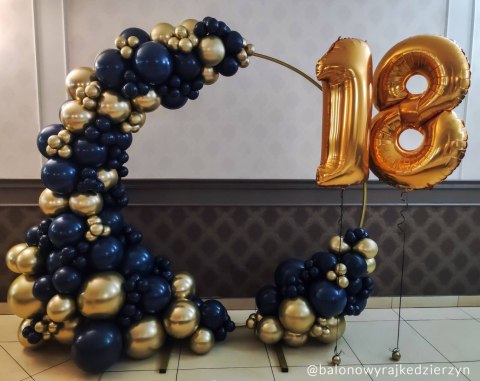 Balony lateksowe Navy, granat 45 cm, 25 szt. Balony lateksowe Navy, granat 45 cm, 25 szt.