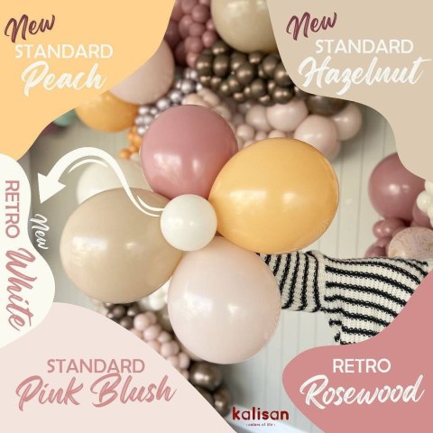 Balony lateksowe Pink Blush, różowy 45 cm, 25 szt. Balony lateksowe Pink Blush, różowy 45 cm, 25 szt.