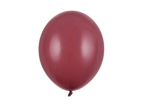 Balony lateksowe Strong, Bordowe, Pastel Prune, 12cm, 100 szt. Balony lateksowe Strong, Bordowe, Pastel Prune, 12cm, 100 szt.