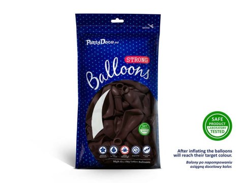 Balony lateksowe Strong, Bordowe, Pastel Prune, 30cm, 100 szt. Balony lateksowe Strong, Bordowe, Pastel Prune, 30cm, 100 szt.