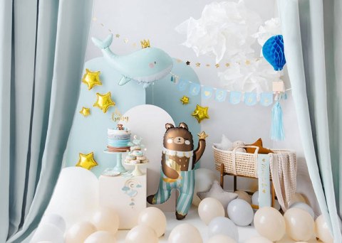 Balony lateksowe Strong, Niebieskie, Pastel Light Misty Blue, 12cm, 100 szt. Balony lateksowe Strong, Niebieskie, Pastel Light Misty Blue, 12cm, 100 szt.