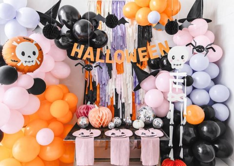 Baner girlanda Halloween, pomarańczowa 250cm Baner girlanda Halloween, pomarańczowa 250cm