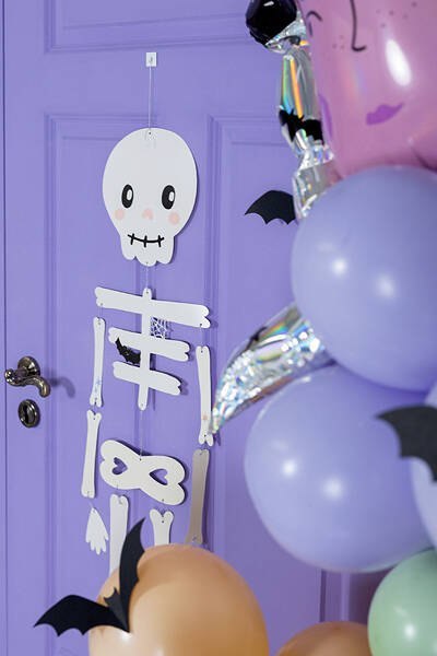 Dekoracja wisząca Szkielet, Halloween, 110 cm. Dekoracja wisząca Szkielet, Halloween, 110 cm.