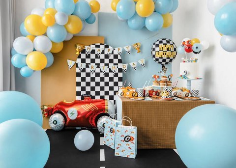 Balon foliowy Szachownica Happy Birthday, 45 cm Balon foliowy Szachownica Happy Birthday, 45 cm