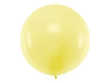 Balon lateksowy Gigant, Żółty, Pastel Light Yellow, 1m, 1 szt. Balon lateksowy Gigant, Żółty, Pastel Light Yellow, 1m, 1 szt.