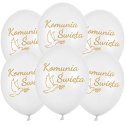 Balony lateksowe, Komunia Święta, 30cm, 50 szt.