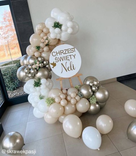 Balony lateksowe, Złote Szampańskie, Shiny Prosecco 47,5 cm, 25 szt. Balony lateksowe, Złote Szampańskie, Shiny Prosecco 47,5 cm, 25 szt.