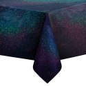 Obrus holograficzny dwustronny czarny/srebrny 137x274cm Obrus holograficzny dwustronny czarny/srebrny 137x274cm