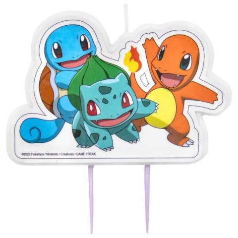 Świeczka Pokemon, 5.5 x 8.3 cm Świeczka Pokemon, 5.5 x 8.3 cm