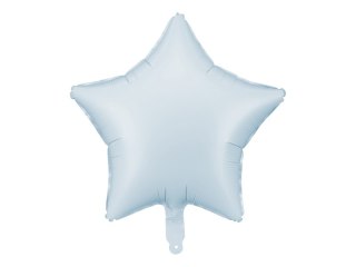 Balon foliowy Gwiazdka, mglisty niebieski, 48 cm