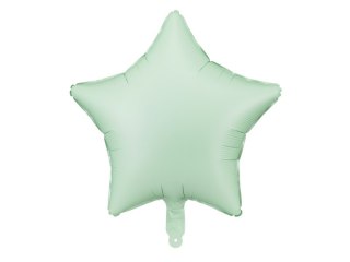 Balon foliowy Gwiazdka, zieleń, 48 cm