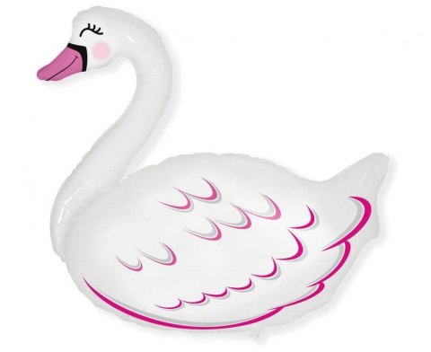 Balon foliowy Łabędź 60 cm Balon foliowy Łabędź 60 cm