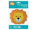 Balon foliowy Lew, 43 x 38 cm Balon foliowy Lew, 43 x 38 cm