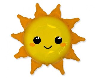 Balon foliowy uśmiechnięte Słońce, 70cm
