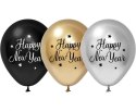 Balony Lateksowe "Happy New Year" - 30 cm, 5 szt. Balony Lateksowe "Happy New Year" - 30 cm, 5 szt.