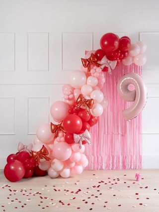 Balony lateksowe Strong, Czerwone, Pastel Poppy Red, 43cm, 25 szt.