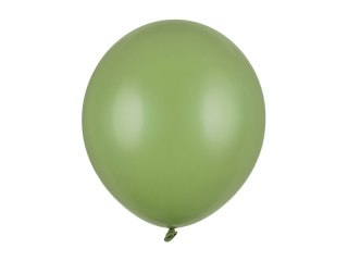 Balony lateksowe Strong, Zielone, Pastel Rosemary Green, 43cm, 25 szt.