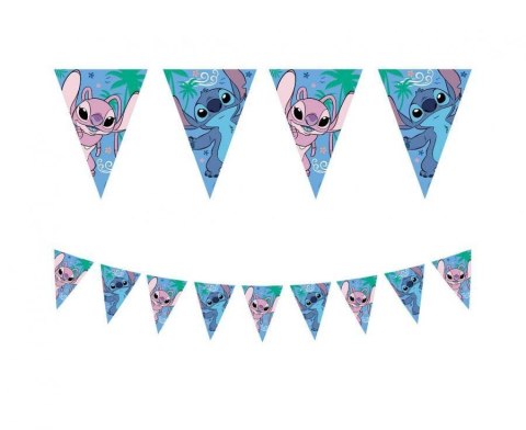 Baner papierowy flagi, Stitch & Angel Disney, 120 x 180 cm Baner papierowy flagi, Stitch & Angel Disney, 120 x 180 cm