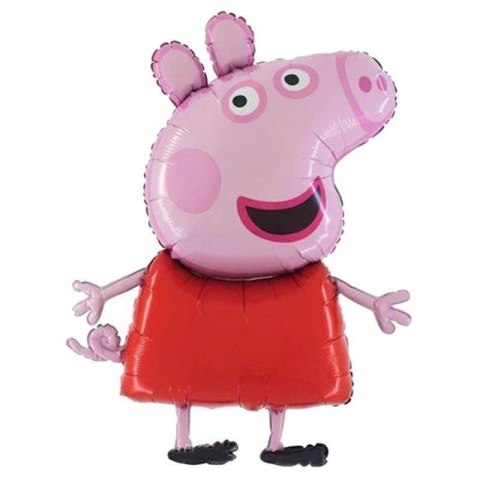 Balon Foliowy - Świnka Peppa, 104cm Balon Foliowy - Świnka Peppa, 104cm