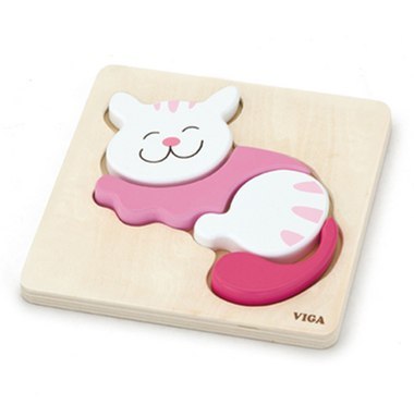 Viga 59930 Pierwsze puzzle maluszka - kot (box) Viga 59930 Pierwsze puzzle maluszka - kot (box)