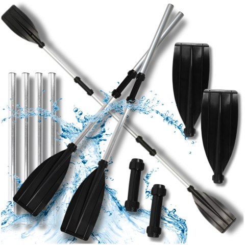 WIOSŁO KAJAKOWE DO DESKI SUP PONTONU KAJAKU SKŁADANE ALUMINIOWE LEKKIE 2w1 203 CM WIOSŁO KAJAKOWE DO DESKI SUP PONTONU KAJAKU SKŁADANE ALUMINIOWE LEKKIE 2w1 203 CM
