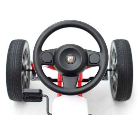 Gokart na pedały Abarth White Gokart na pedały Abarth White