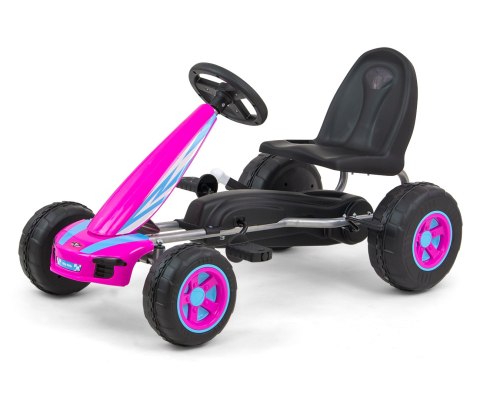 Gokart na pedały Viper Pink Gokart na pedały Viper Pink