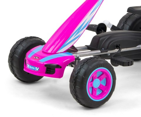 Gokart na pedały Viper Pink Gokart na pedały Viper Pink