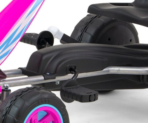 Gokart na pedały Viper Pink Gokart na pedały Viper Pink