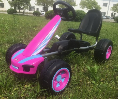 Gokart na pedały Viper Pink Gokart na pedały Viper Pink
