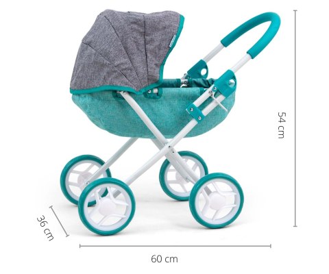Wózek dla lalek Dori Prestige Mint Wózek dla lalek Dori Prestige Mint
