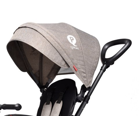 Qplay Rowerek Trójkołowy Rito Rubber Grey Qplay Rowerek Trójkołowy Rito Rubber Grey