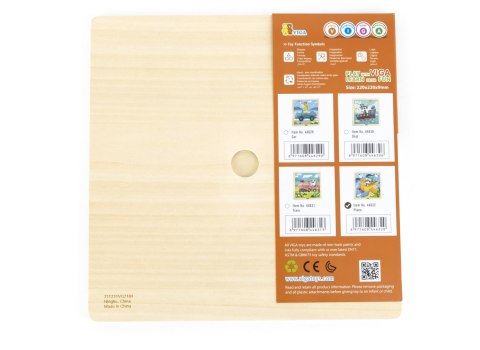 Viga 44632 Puzzle na podkładce 9 elementów - samolot Viga 44632 Puzzle na podkładce 9 elementów - samolot