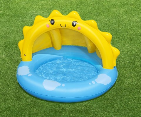 Bestway 52637 Basenik dmuchany z daszkiem i pompowanym dnem Słoneczko 1.01m x 97cm x 71cm Bestway 52637 Basenik dmuchany z daszkiem i pompowanym dnem Słoneczko 1.01m x 97cm x 71cm