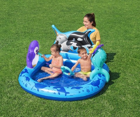 Bestway 53156 Basen dmuchany / Plac zabaw Arktyka 1.34m x 1.31m x 73cm Bestway 53156 Basen dmuchany / Plac zabaw Arktyka 1.34m x 1.31m x 73cm